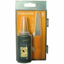 Fiskars 1001640 Pflegeset Für Gartenschneidgeräte Mit Zahlreichen Tipps