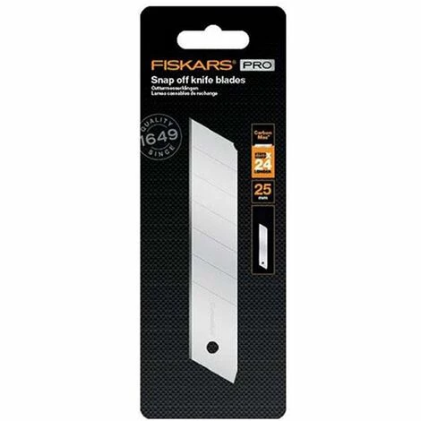 FISKARS 1048067 CarbonMax Abbrechklingen Cuttermesser , 25 mm, 10er-Packung FISKARS 1048067 CarbonMax Abbrechklingen Cuttermesser , 25 Mm, 10er-Packung -FISKARS Shop 25817115 1
