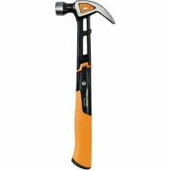 FISKARS 1027202 IsoCore Schlichthammer M 16 Oz/13,5", Gebogene Klaue