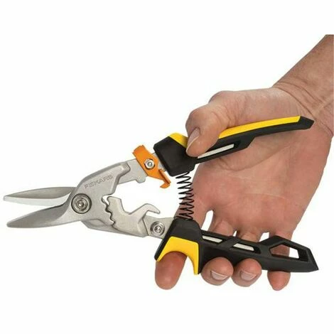 FISKARS PowerGear Blechschere gerade, 1027207 mit 40% mehr Kraft FISKARS PowerGear Blechschere Gerade, 1027207 Mit 40% Mehr Kraft -FISKARS Shop 28417010 3