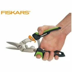 FISKARS PowerGear Blechschere Rechts, 1027208, Mit 40% Mehr Kraft, L 250mm -FISKARS Shop 58231651 4